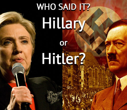 Hitler or Hillary