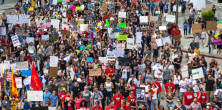 Union Funded Protesters