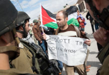 Palestinian Protester